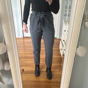 Gracie Karin High Waisted Paper Bag Pant